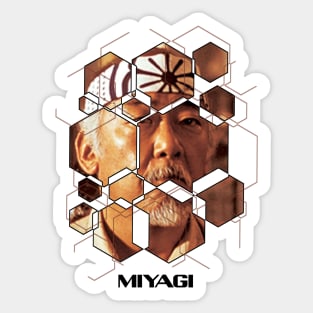 Miyagi poligonal Sticker